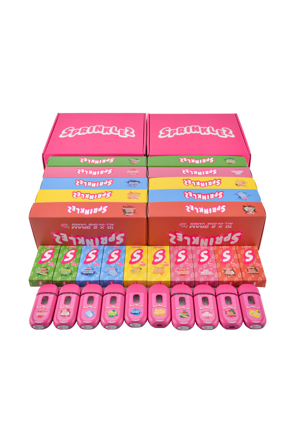 USA 2g Sprinklez Empty Disposables in Bulk