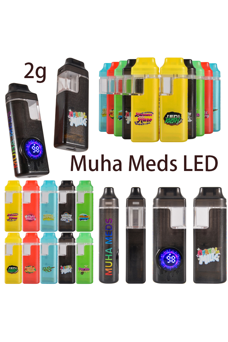 Europ Stock Muha Meds 2g With LED Screen