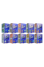 200pcs/lot Swirl 1g+1g Empty Disposable Vape in Europ Warehouse