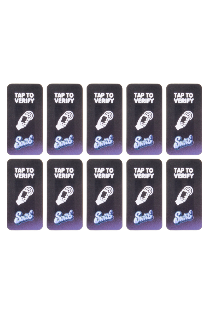 200pcs/lot Swirl 1g+1g Empty Disposable Vape in Europ Warehouse
