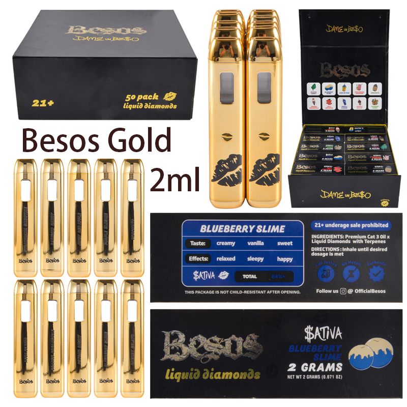 Wholesale 2g Besos Gold Acapulco Disposable in Europe