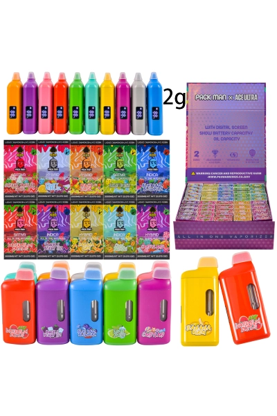 300pcs/lot Ace X Packman Disposable USA Stock 01