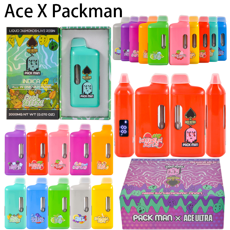 Europ Stock Ace X Packman 1g Empty Disposable Vape