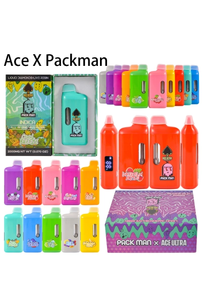 Europ Stock Ace X Packman 1g Empty Disposable Vape 01