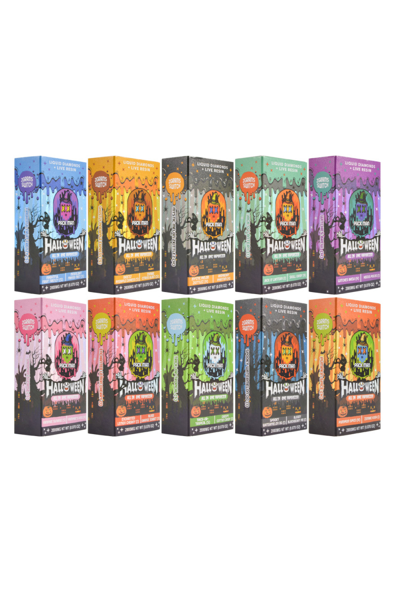 Halloween Editon Packman 2g Dual Chamber Empty Dispo