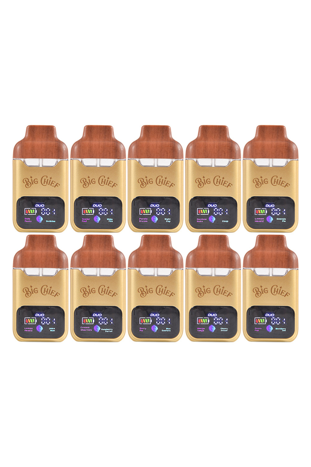 Big Chief Double The Flavors 1g+1g Empty Vape Dispo