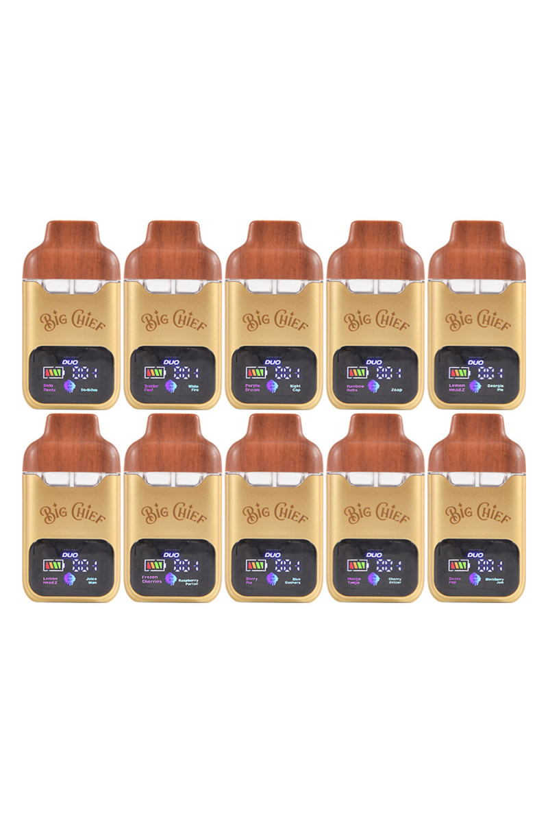 Big Chief Double The Flavors 1g+1g Empty Vape Dispo