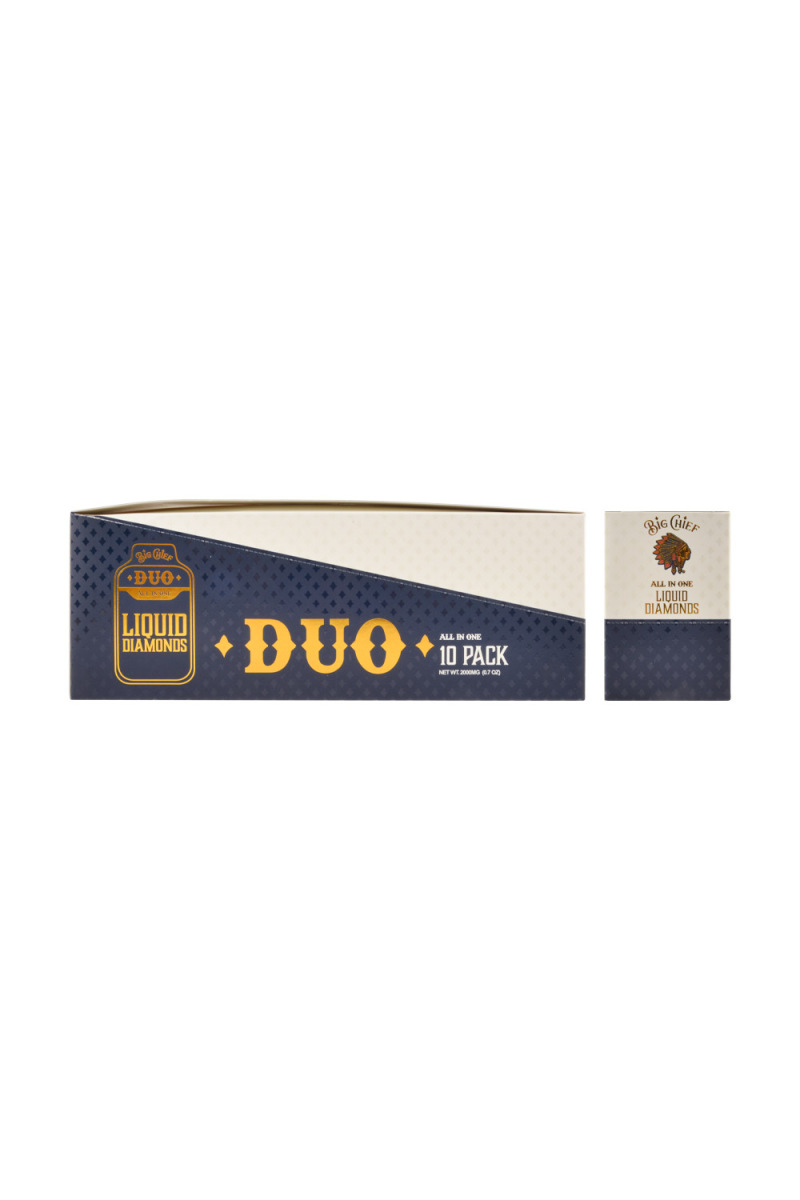 Big Chief Double The Flavors 1g+1g Empty Vape Dispo