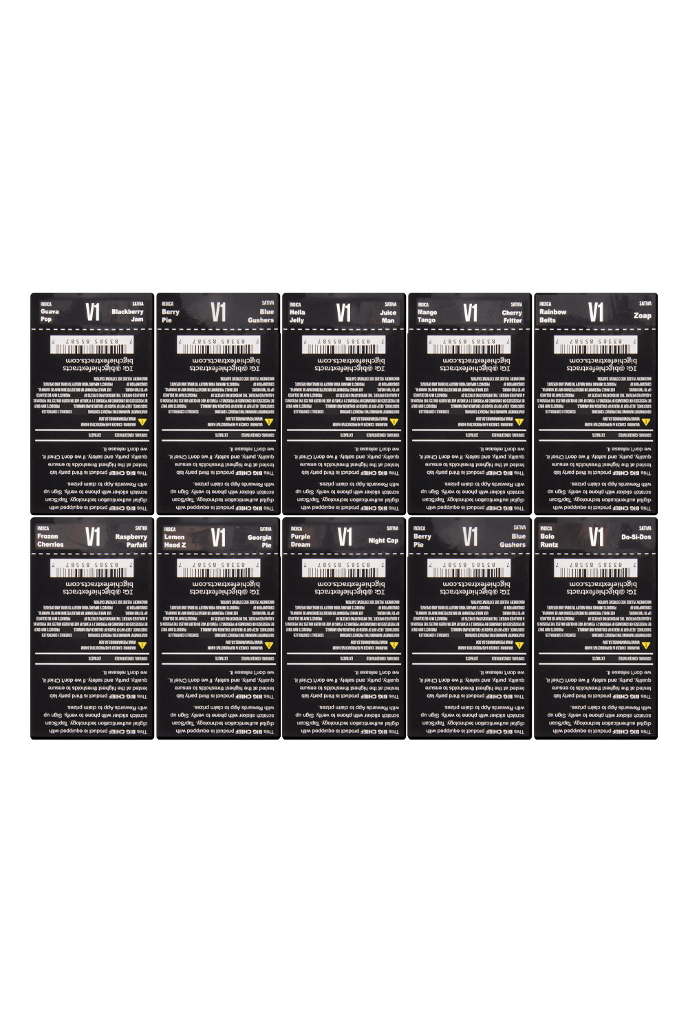Big Chief Double The Flavors 1g+1g Empty Vape Dispo