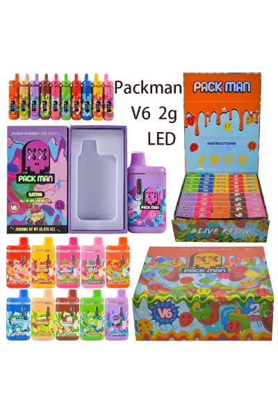 Europ Stock Pack man V6 2g Empty Dispo Vape 01