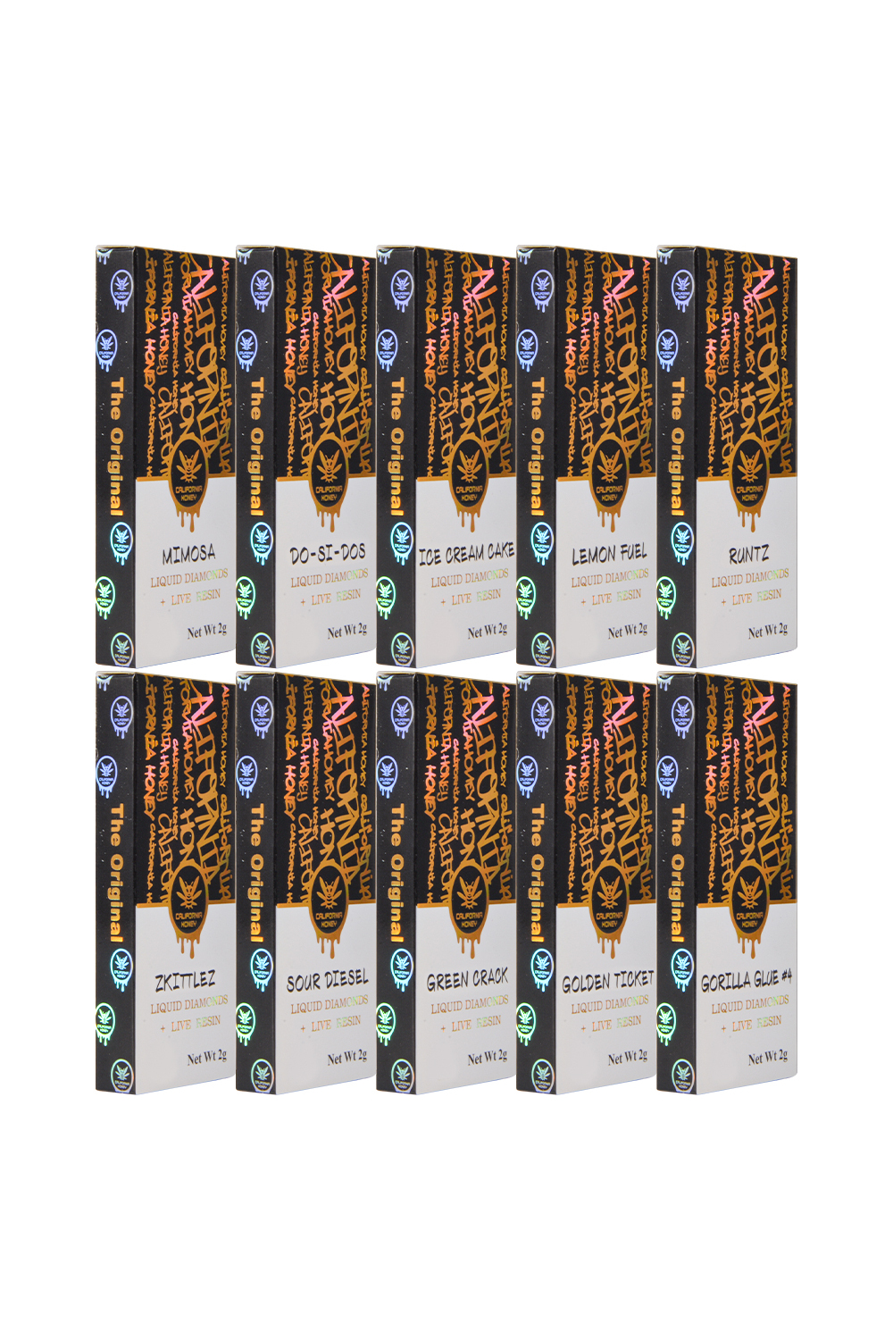 Europe California Honey 2g Empty Disposable Vapes