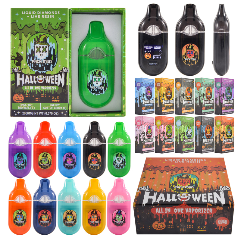 Europ Stock Packman Halloween Edition Dual 1g+1g Empty Vapes