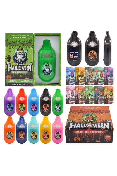 Europ Stock Packman Halloween Edition Dual 1g+1g Empty Vapes 01