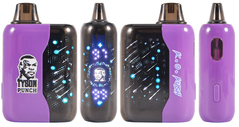 100 Packs Tyson Punch 2g Empty Disposable With LED Screen 