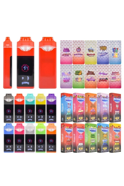 Dual Chamber Packwoods 1g+1g With LED Screen Empty Disposable 01