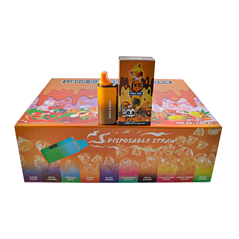 Europe Stock Melt x Packman 1g Empty Disposable Vape