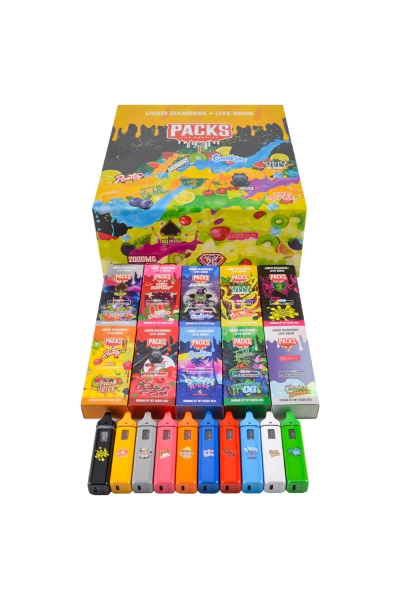 Europe on Sale Packs Mixed 2ml Empty Disposable Vape 01