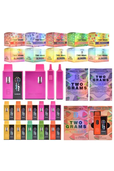 Blinkers 2ml Empty Disposable Vape With LED Screen 01