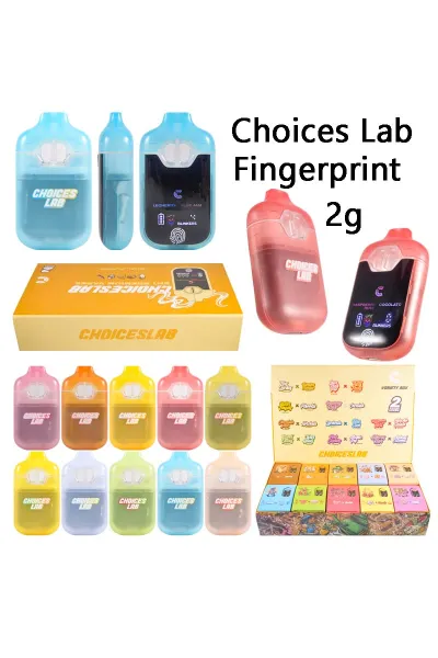 Choices Lab Fringerprint  Dual Chamber 2g Empty Dispo 01
