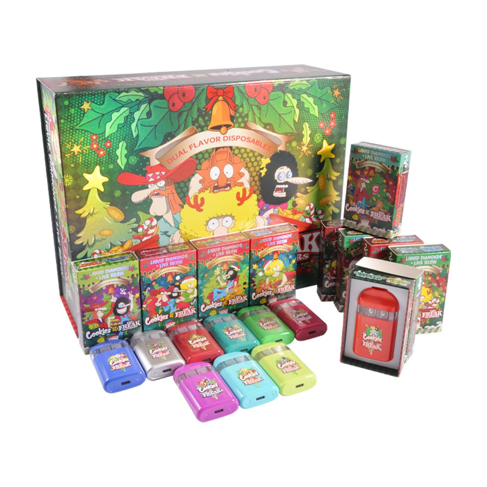 Cookies X Freak Brothers Christmas Edition 1g+1g Empty Disposable