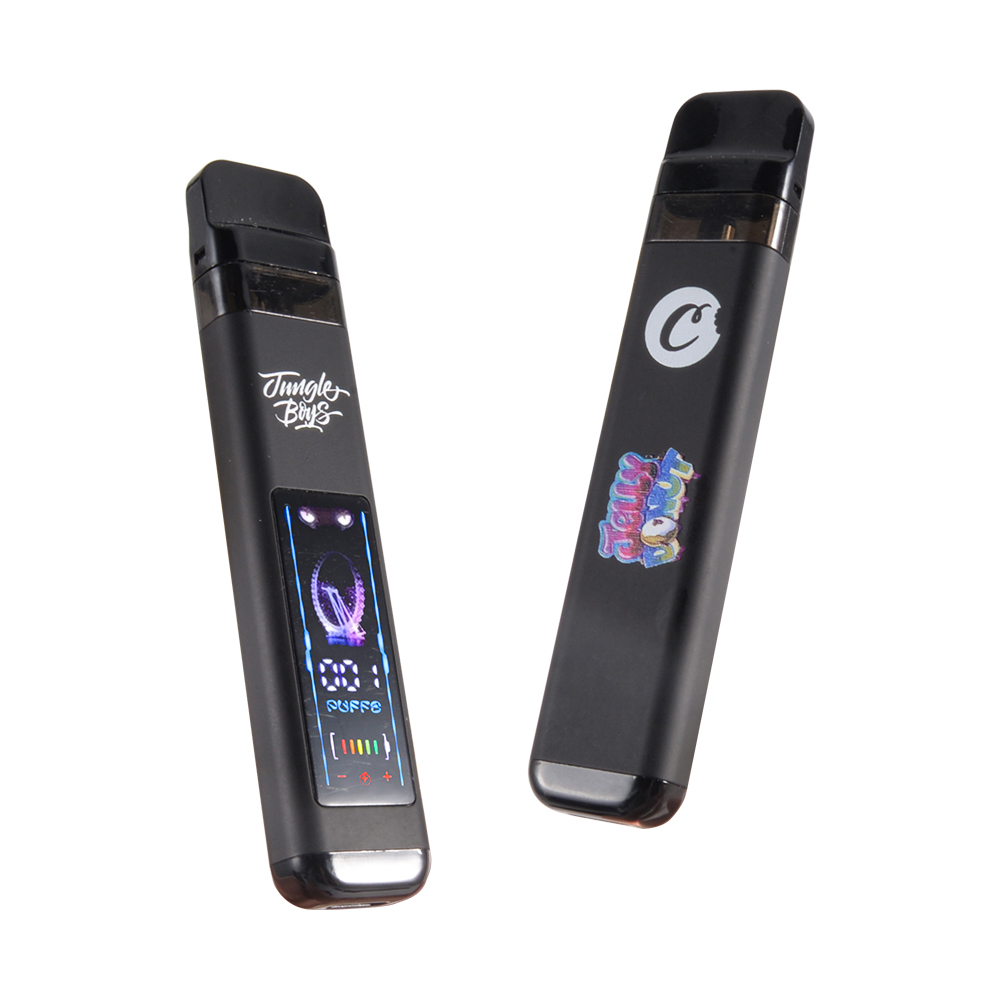 LED Screen Jungle Boys X Cookies 1ml Empty Disposable Vape