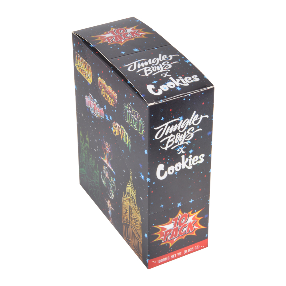 LED Screen Jungle Boys X Cookies 1ml Empty Disposable Vape