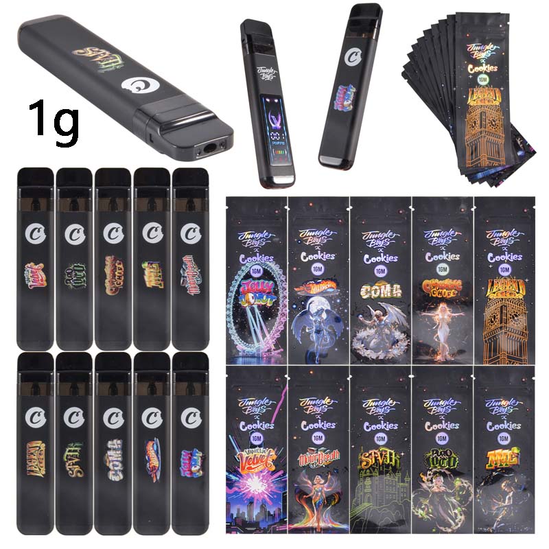 UK Stock 1g Jungle Boys X Cookies LED Empty Dispo