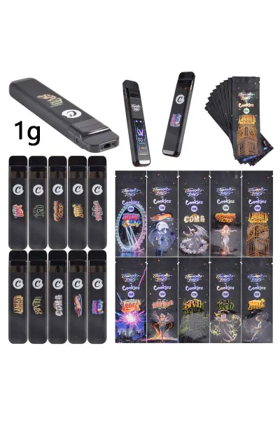 UK Stock 1g Jungle Boys X Cookies LED Empty Dispo 01