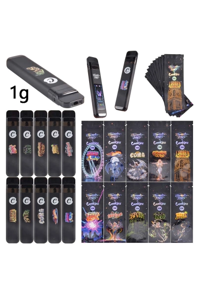 UK Stock 1g Jungle Boys X Cookies LED Empty Dispo 01