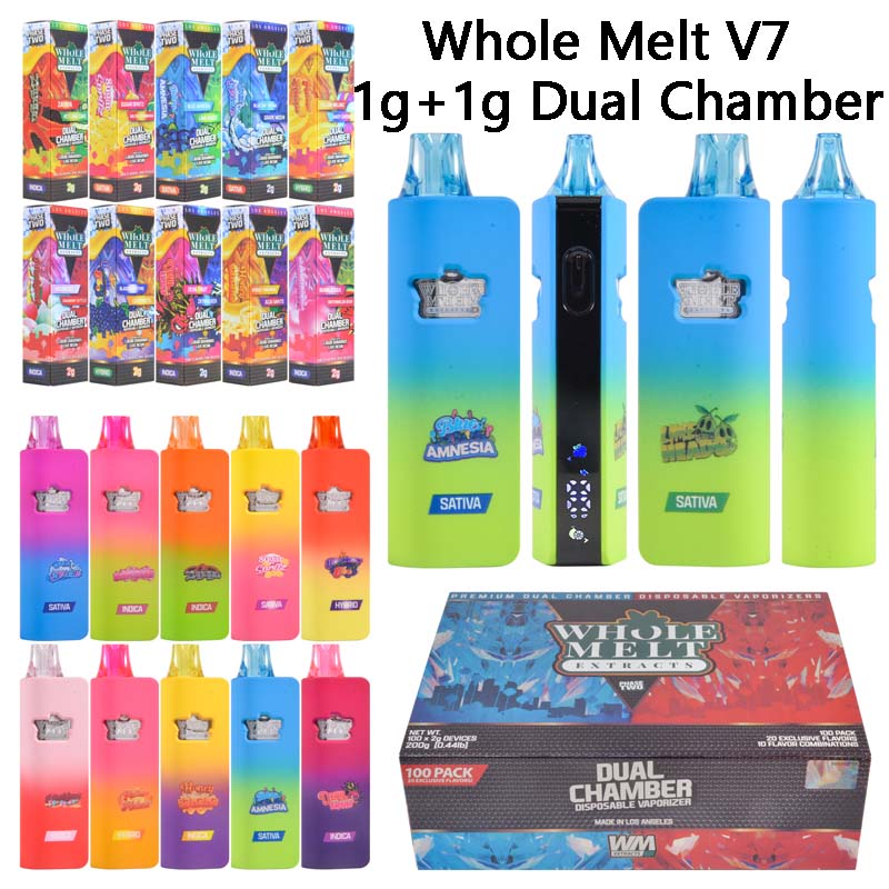 USA Whole Melt V7 2g LED Screen Empty Disposable