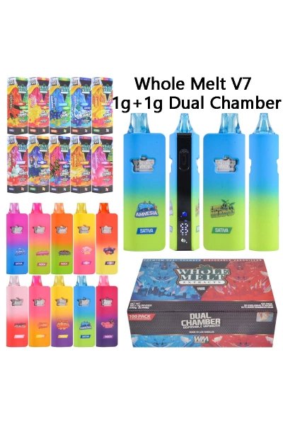 USA Whole Melt V7 2g LED Screen Empty Disposable 01