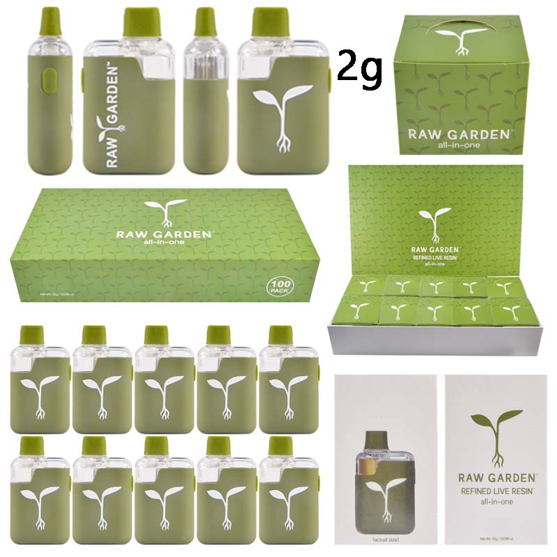 USA Stock Raw Garden 2g Empty Disposable Vape