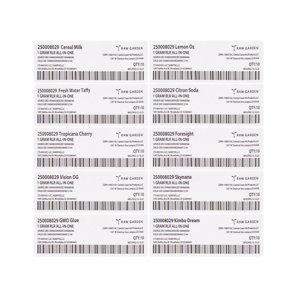 USA Stock Raw Garden 2g Empty Disposable Vape