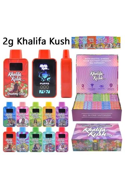 Khalifa Kush 2g Empty Vape Dispo in Bulk 01