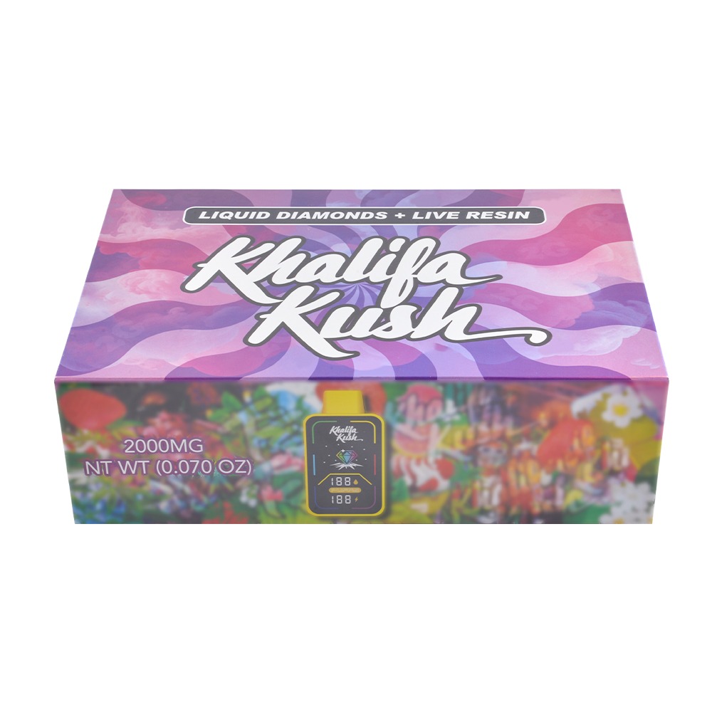 USA Khalifa Kush 2g With LED Screen Empty Disposable