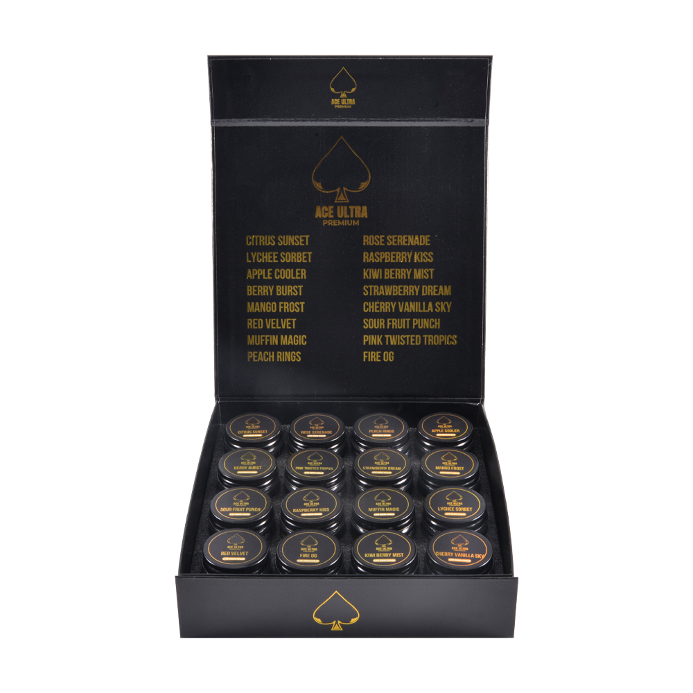 USA ACE Ultra Premium Black Wax Jars New Box