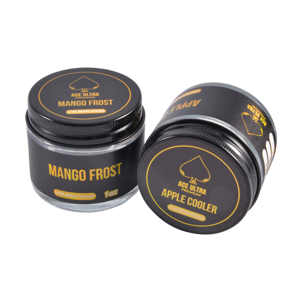 USA ACE Ultra Premium Black Wax Jars New Box