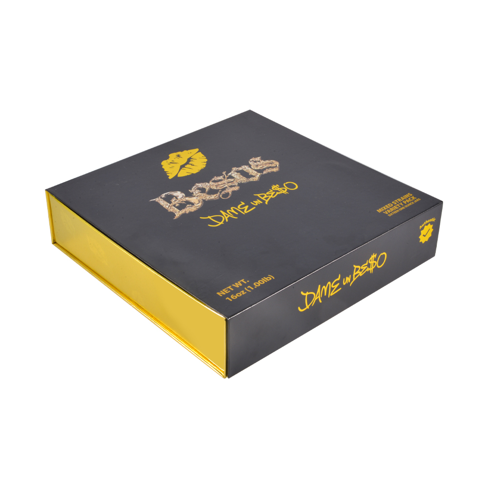 USA Besos Black Wax Jars Galss Jars