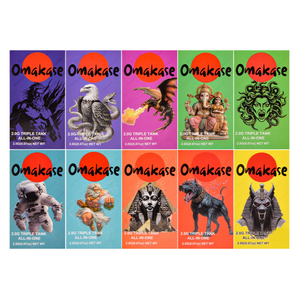 Omakase 3 Chambers Empty Disposable Vape In Bulk