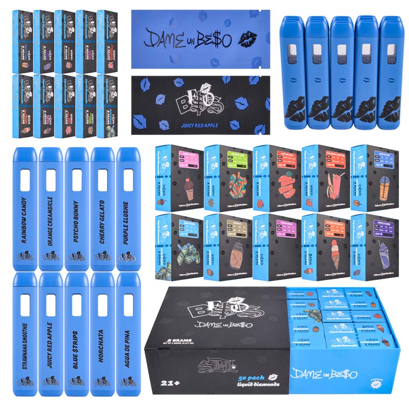 Besos Blue Strips 2g Empty Disposable Vape In bulk