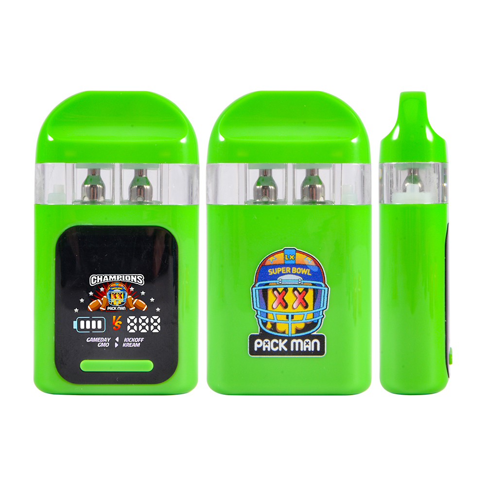 Packman & NFL 2g Dual Chamber Empty Disposable Vape