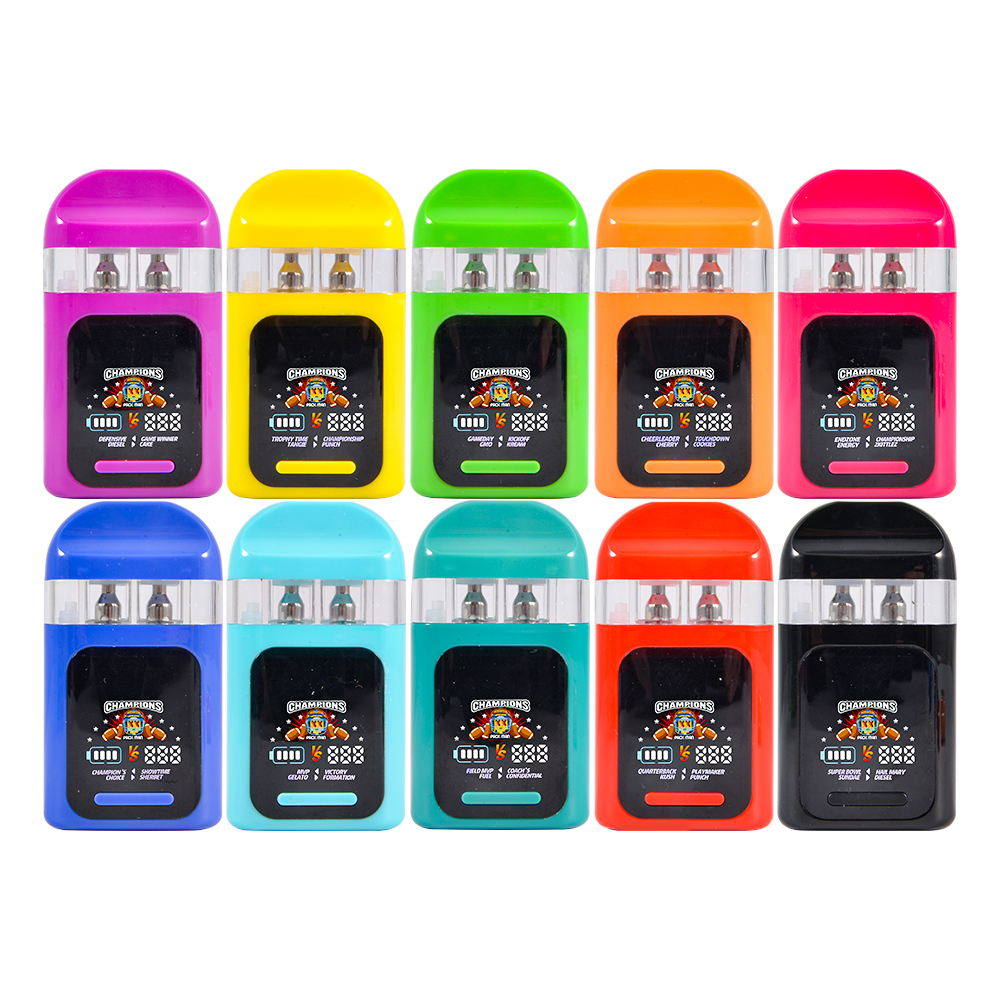 USA Stock Packman & NFL LED 2ml Vape Dispo
