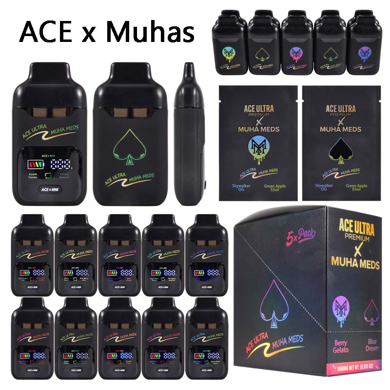 ACE x Muha Meds 1g Empty Disposable Vape