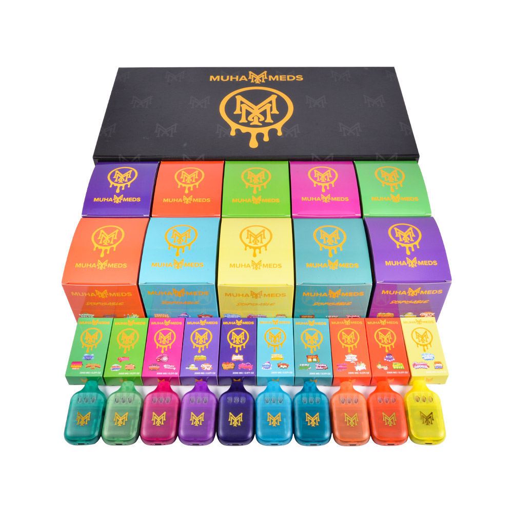 Muha Meds Triple Chambers 2g Empty Disposable Vape 
