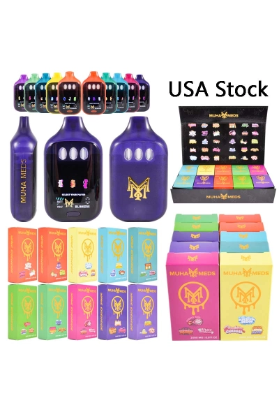 USA Muha Meds All in One 3 Chambers Empty Vape Dispo 01