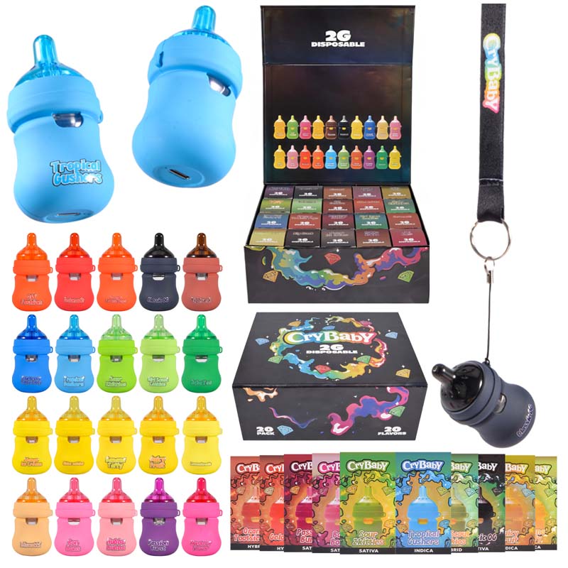 Crybaby 2g Disposable Baby Bottle 20 Flavors 