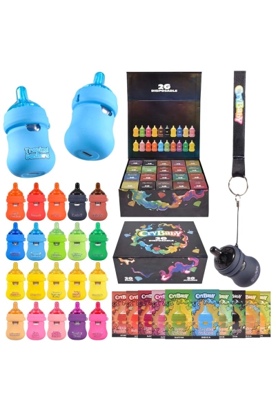 Crybaby 2g Disposable Baby Bottle 20 Flavors  01