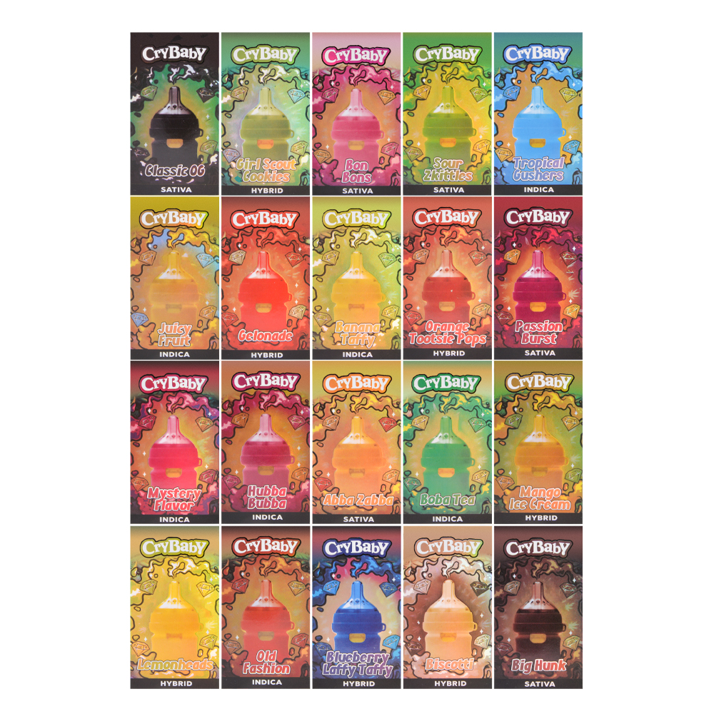Crybaby 2g Disposable Baby Bottle 20 Flavors 