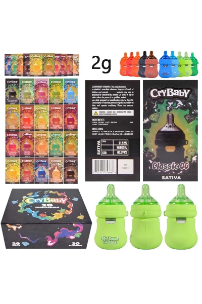 USA Crybaby 2g Baby Bottle Empty Disposable Vape 01