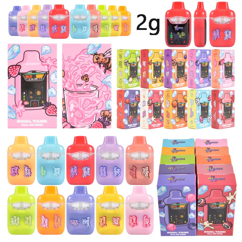 Runtz 1g+1g Dual Chamber Empty Disposable Vapes